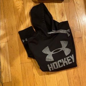 Black Under Armour Hockey Hoodie
